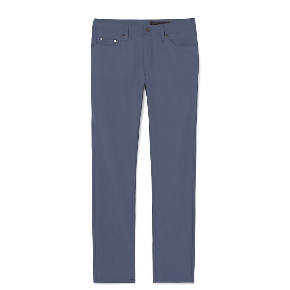 J. Hilburn Pants Steel Gray Textured Flat Front Straight Leg Luxury Men's 36